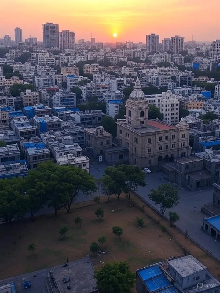 Pune cityscape